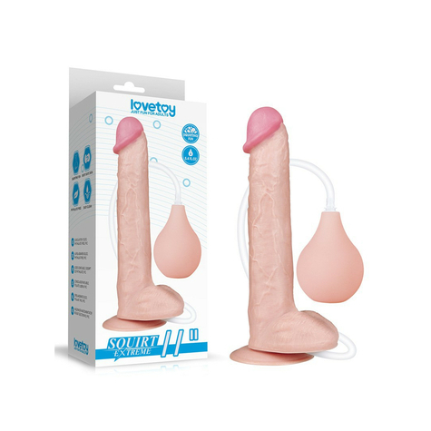 Love toy - godemiché squirt extreme 28 cm - nude