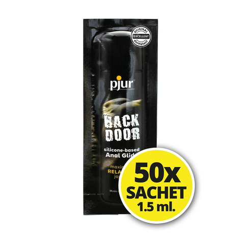 Pjur - Back Door - 50 Bustine Da 1,5 Ml