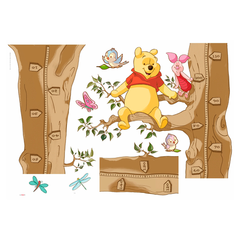 Wandtattoo - Winnie The Pooh Size - Größe 100 X 70 Cm