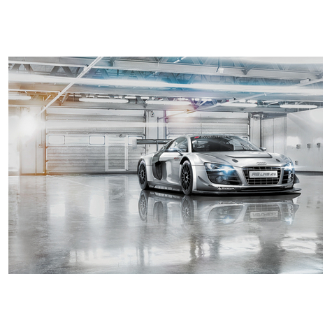 Carta Da Parati Adesiva - Audi R8 Le Mans - Dimensioni 368 X 254 Cm