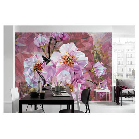 Vlies Fototapete - Blooming Gems - Größe 368 X 248 Cm