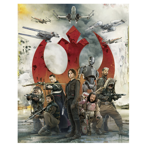 Carta Da Parati Adesiva Fotografica  - Star Wars Rebels - Dimensioni 200 X 250 Cm