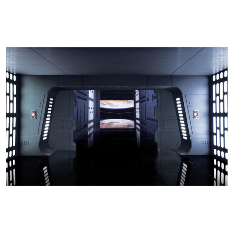 Carta Da Parati Adesiva Fotografica  - Star Wars Death Star Floor - Dimensioni 400 X 250 Cm