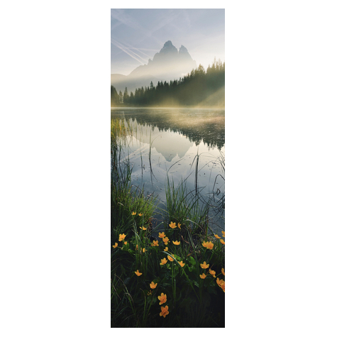 Vlies Fototapete - Morning Mist - Größe 100 X 280 Cm