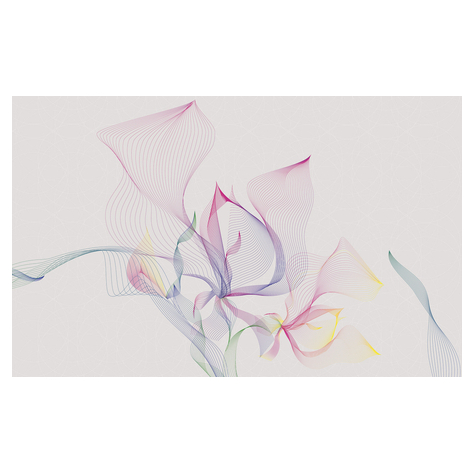 Papier peint photo - spring leaves - dimensions 400 x 250 cm