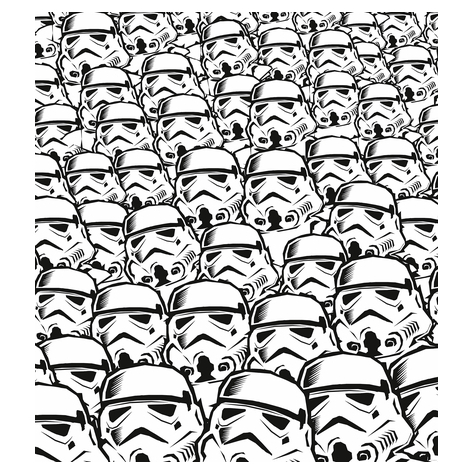 Papier peint photo - star wars stormtrooper swarm - dimensions 250 x 280 cm