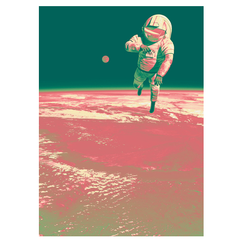Carta Da Parati Adesiva Fotografica  - Spacewalk - Dimensioni 200 X 280 Cm