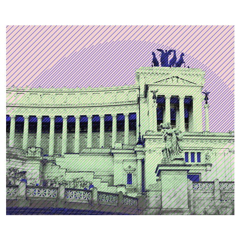 Vlies Fototapete - Roma - Größe 300 X 250 Cm