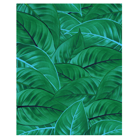 Vlies Fototapete - Jungle Leaves - Größe 200 X 250 Cm