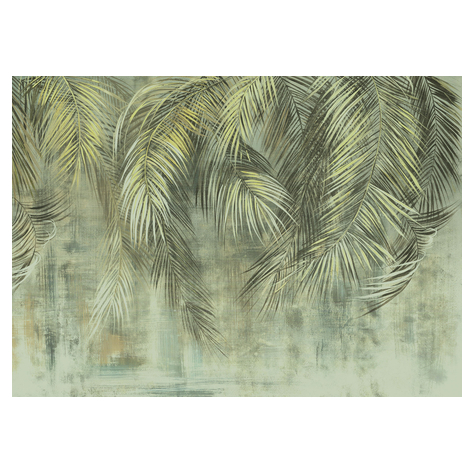 Papier peint photo - palm fronds - dimensions 350 x 250 cm