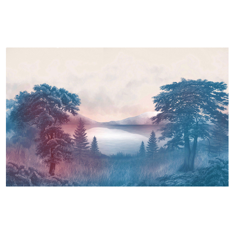Papier peint photo - forêt - dimensions 400 x 250 cm