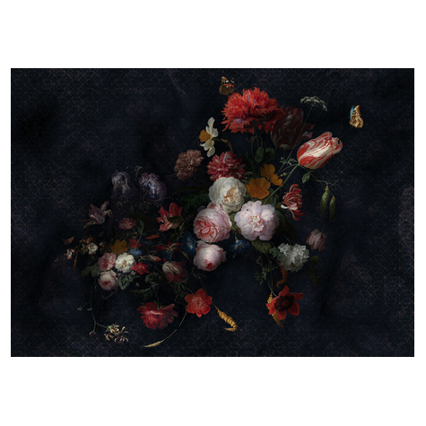 Vlies Fototapete - Amsterdam Flowers  - Größe 350 X 250 Cm