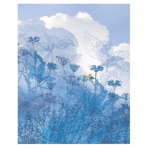 Papier peint photo - blue sky - taille 200 x 250 cm