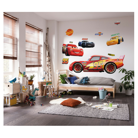 Papier peint photo mural auto-adhésif - cars xxl - taille 127 x 200 cm