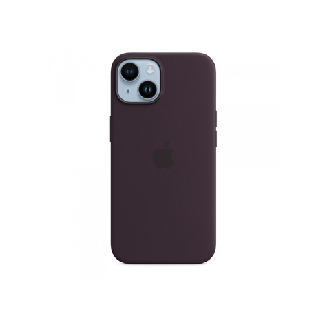 Custodia In Silicone Apple Per Iphone 14 Con Magsafe Elderberry Mpt03zm/A