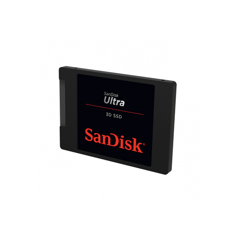 Sandisk ultra 3d ssd 1tb 2.5 interne 560mb/s 6gbit/s sdssdh3-1t00-g26