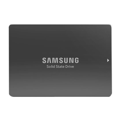 Samsung pm893 ssd 1.92tb 2.5 interne 550mb/s 6gbit/s bulk mz7l3hblt-00a07