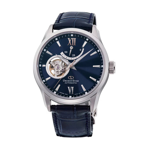 Orient Star Open Heart Automatic Re-At0006l00b Herrenuhr