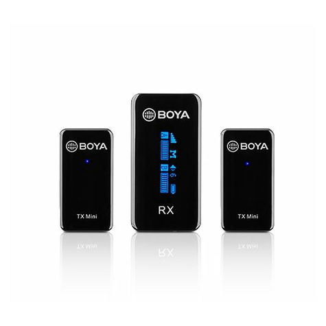 Microfono Senza Fili Ultra Compatto By-Xm6-S2 Mini Di Boya