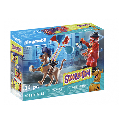 Playmobil scooby-doo ! Aventure avec ghost clown (70710)