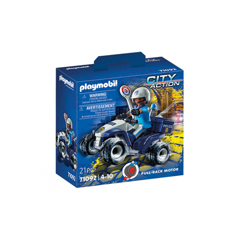Playmobil City Action - Polizei Speed Quad (71092)