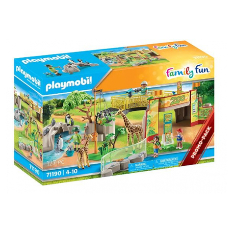 Playmobil family fun - mon gror expérience zoo (71190)