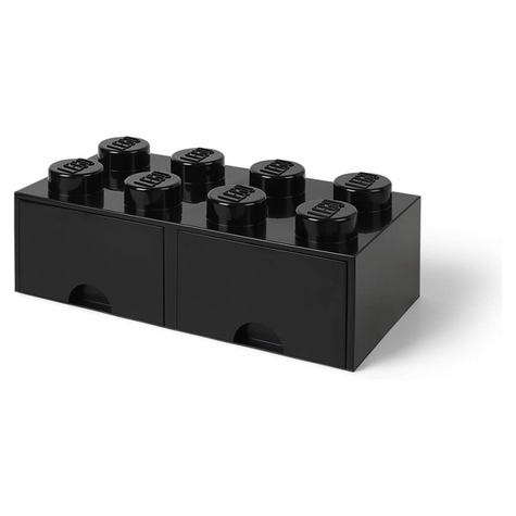 Cassetto Porta Mattoncini Lego 8 Nero (40061733)