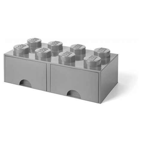 Cassetto Porta Mattoncini Lego 8 Grigio (40061740)