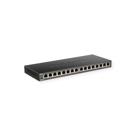 D-Link 16 Port Gigabit Unmanaged Switch Dgs-1016s/E
