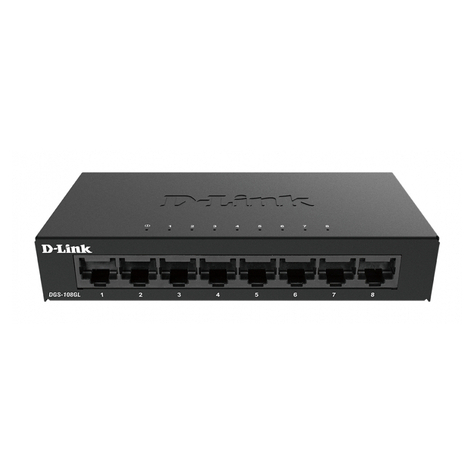 D-Link 8 Port Unmanaged Switch Dgs-108gl/E