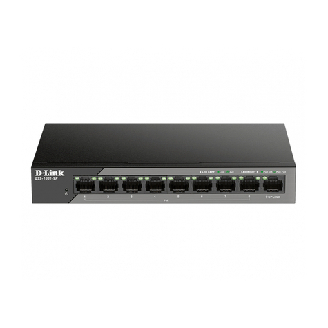 Switch Di Sorveglianza Fast Ethernet Poe Non Gestito Dss-100e-9p Di D-Link