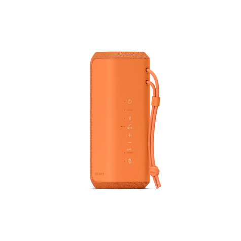 Sony srs-xe200 haut-parleur portable bluetooth orange srsxe200d.Ce7
