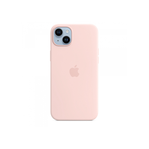 Custodia In Silicone Apple Iphone 14 Plus Con Magsafe Rosa Gesso Mpt73zm/A