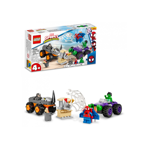 Lego Marvel - Hulks Und Rhinos Truck-Duell (10782)