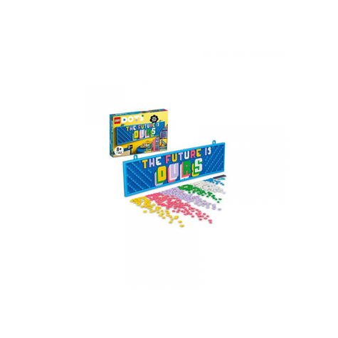 Lego Dots - Scheda Messaggio Di Gros (41952)