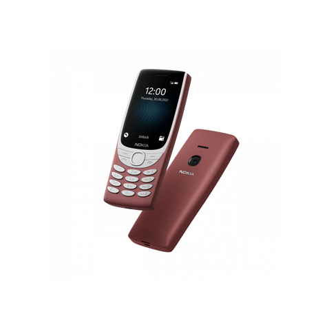 Nokia 8210 4g Telefono Fisso Rosso No8210-R4g