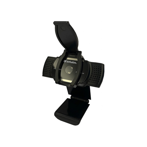 Verbatim webcam avec microphone awc-01 full hd 1080p autofokus retail 49578