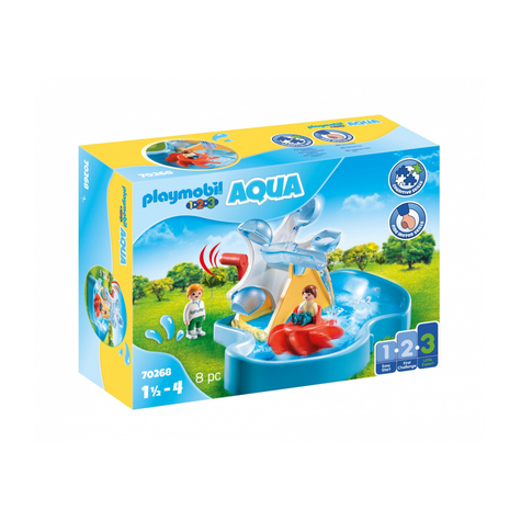 Playmobil Wasserrad Mit Karussell Konstruktionsspielzeug (70268)
