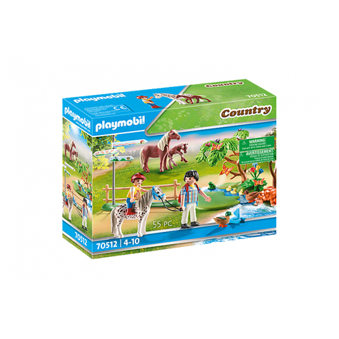 Playmobil Country - Cavalcata Di Pony Freschi (70512)