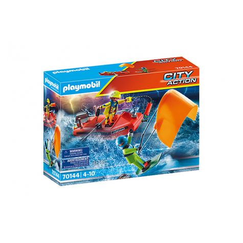 Playmobil City Action - Seenot Kitesurfer-Rettung (70144)