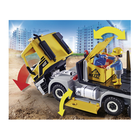 Playmobil City Action - Lkw Mit Wechselaufbau (70444)