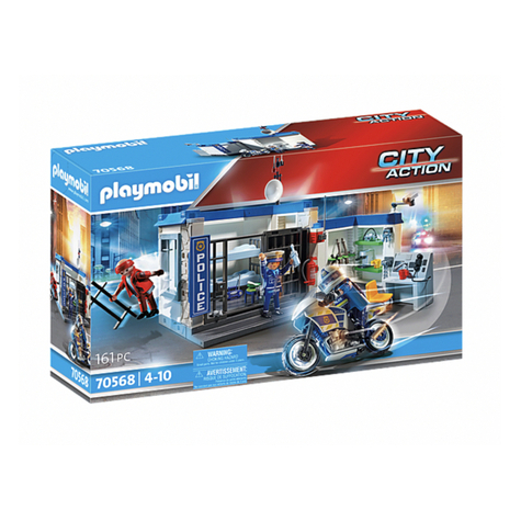 Playmobil City Action - Polizei Flucht Aus Dem Gefgnis (70568)