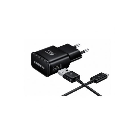 Adaptateur usb + câble micro-usb samsung noir bulk - ep-ta200ebe