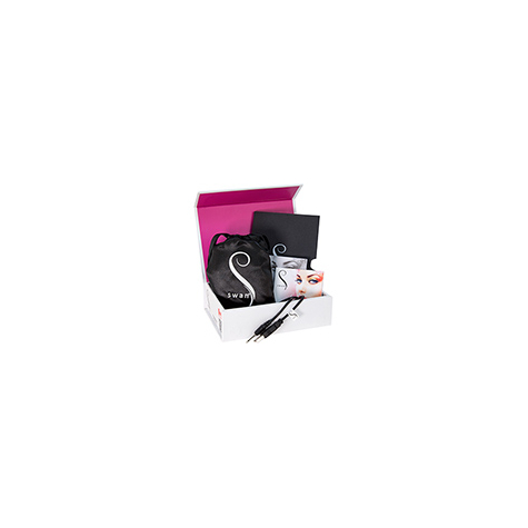 Brand Vibrators : The Swan Kiss Pink Swan Squeeze Control 677613940162
