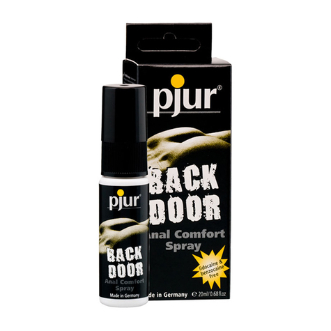 Cremes gels lotions spray anal : pjur backdoor spray 20ml