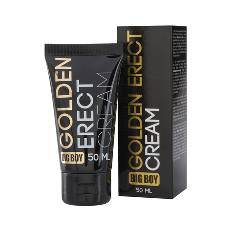 Cremes gels lotions spray erection : big boy golden erect cream 50 ml