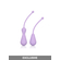 Dildo:Kegel Set Silicone Weighted Kegel Exercisers Purple