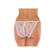 Dentelle blanche crotchless tanga