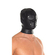 Haube : Leather Full Face Mask With Detachable Blinkers