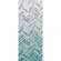 Vlies Fototapete - Herringbone Mint Panel - Größe 100 X 250 Cm